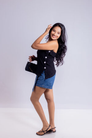 Black Tube Top for Women