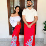 Aurudu Red Blossom Sarong